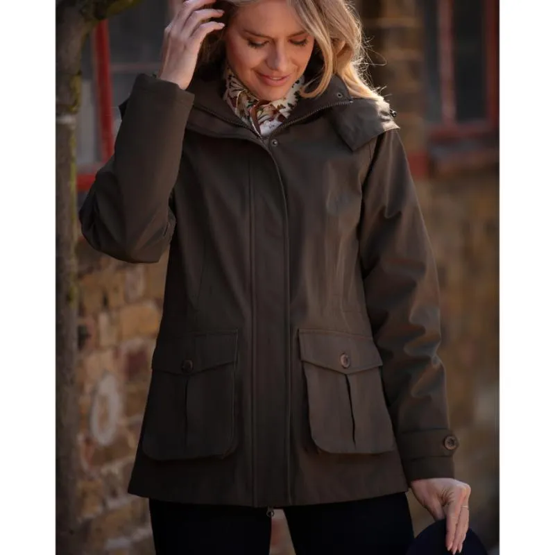 Alan Paine Lockwood Waterproof Ladies Jacket - Olive