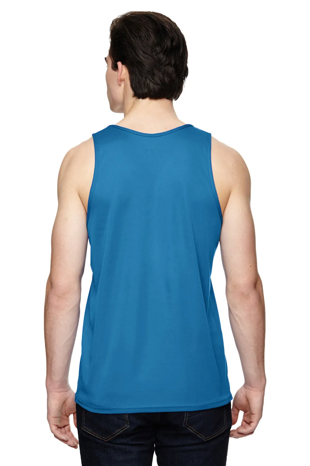 Augusta Sportswear Mens Training Moisture Wicking Tank Top - Columbia Blue