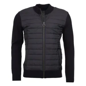 Barbour Carn Baffle Zip Thru Mens Jacket - Black