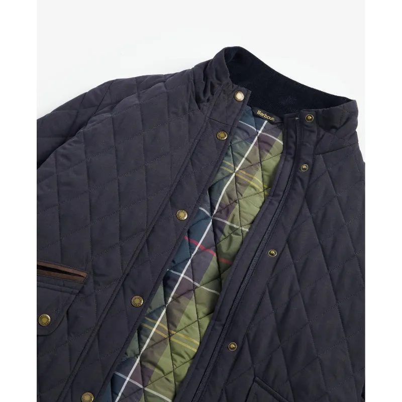 Barbour Country Winter Shoveler Quilted Ladies Jacket - Navy/Classic