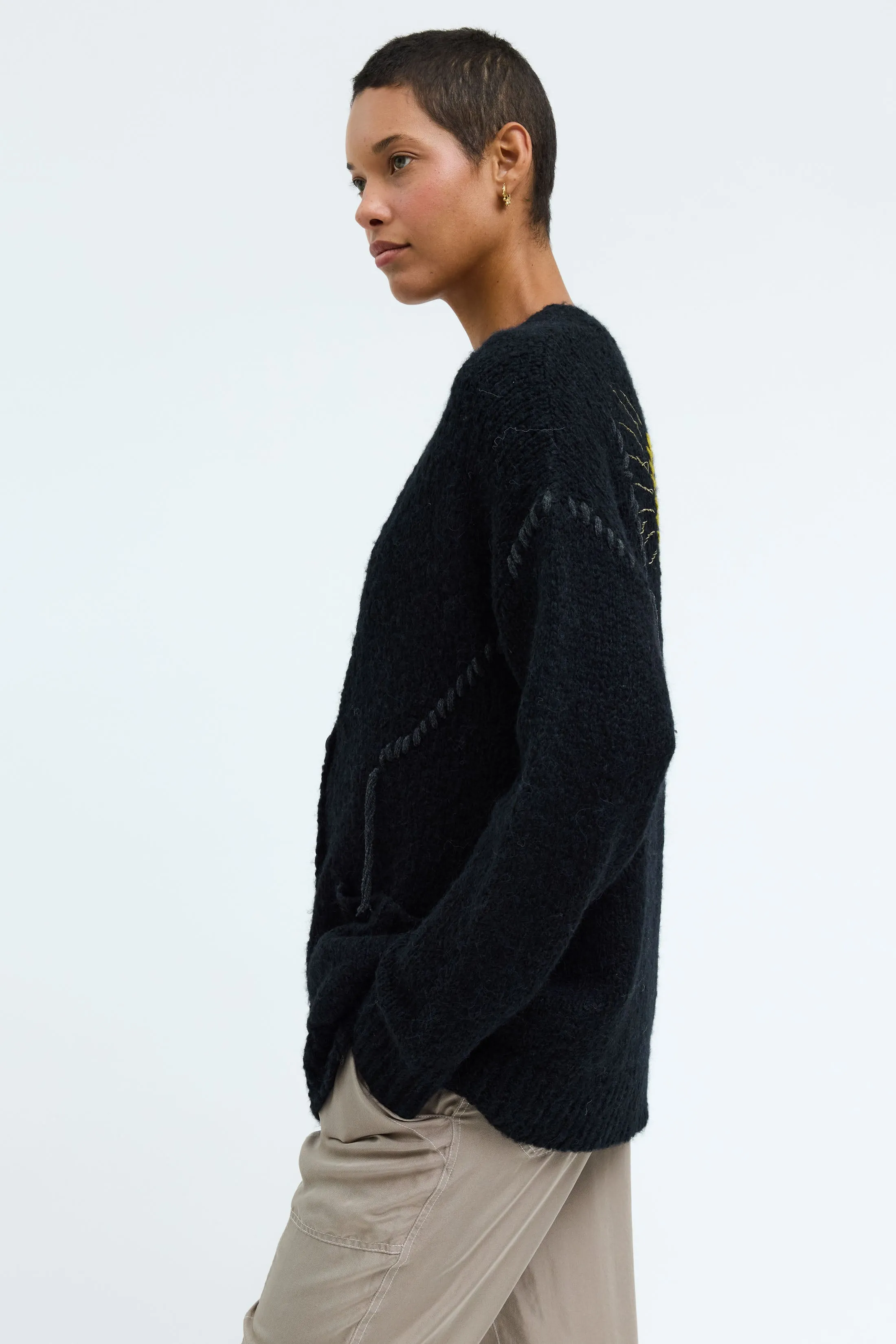 Black Solstice Cardigan