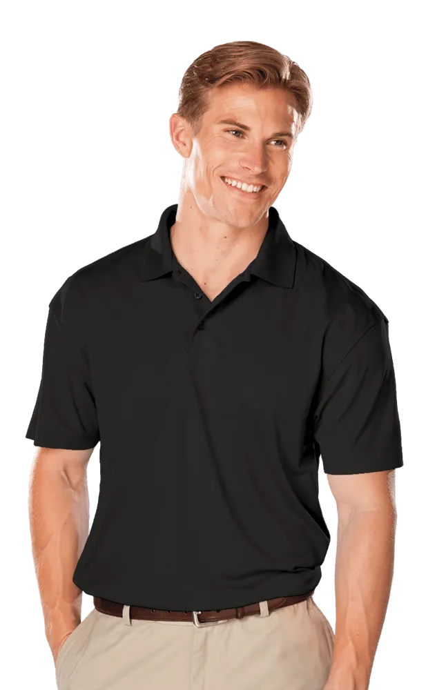 Blue Generation Men's Value Moisture Wicking Polo