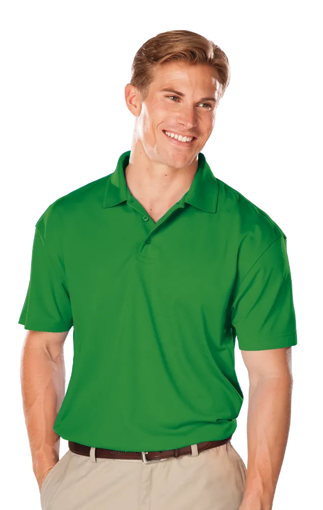 Blue Generation Men's Value Moisture Wicking Polo