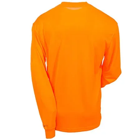 Carhartt Men's Force Color Enhanced Long-Sleeve T-Shirt | Brite Orange