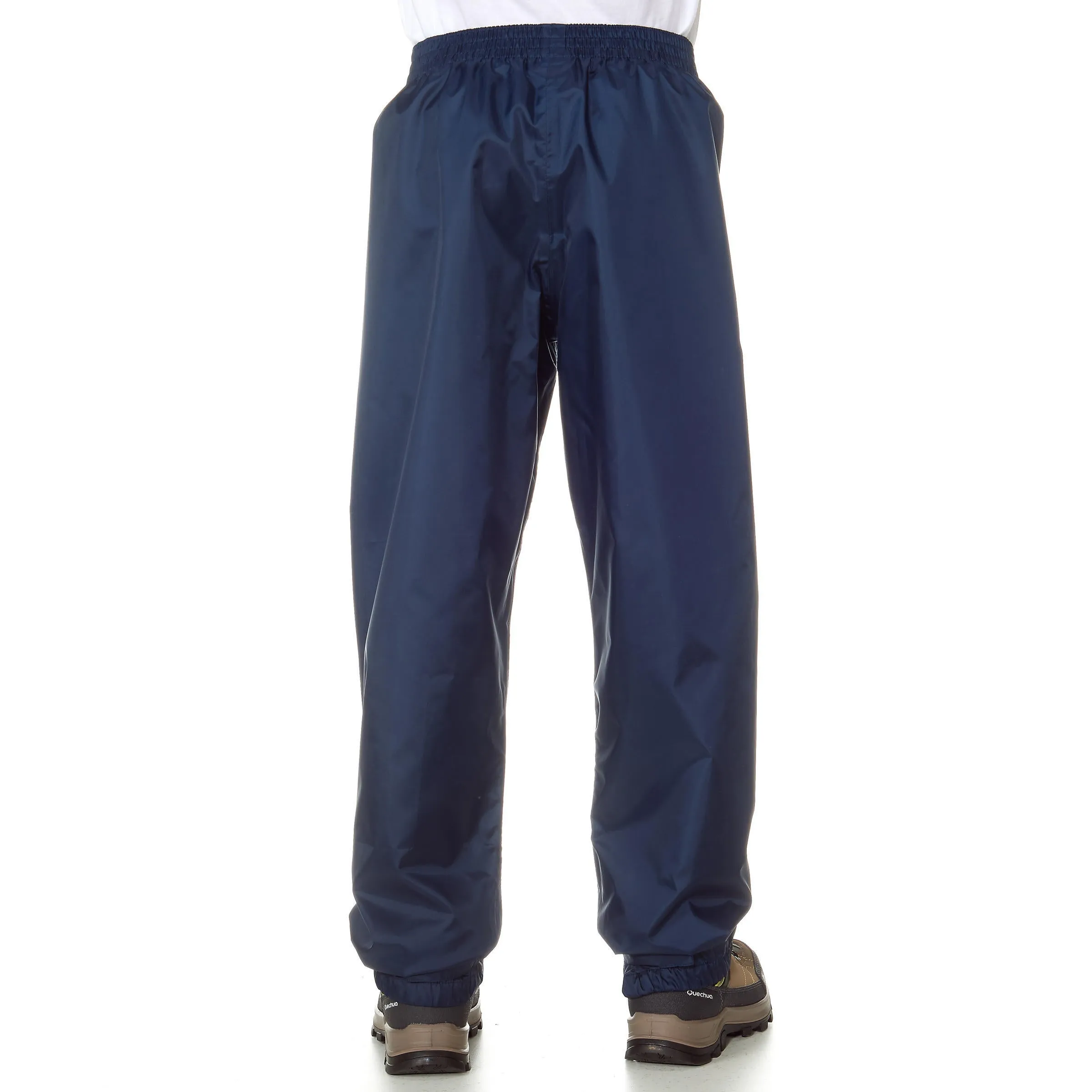 Children's hiking trousers Quechua MH100 waterproof, blue