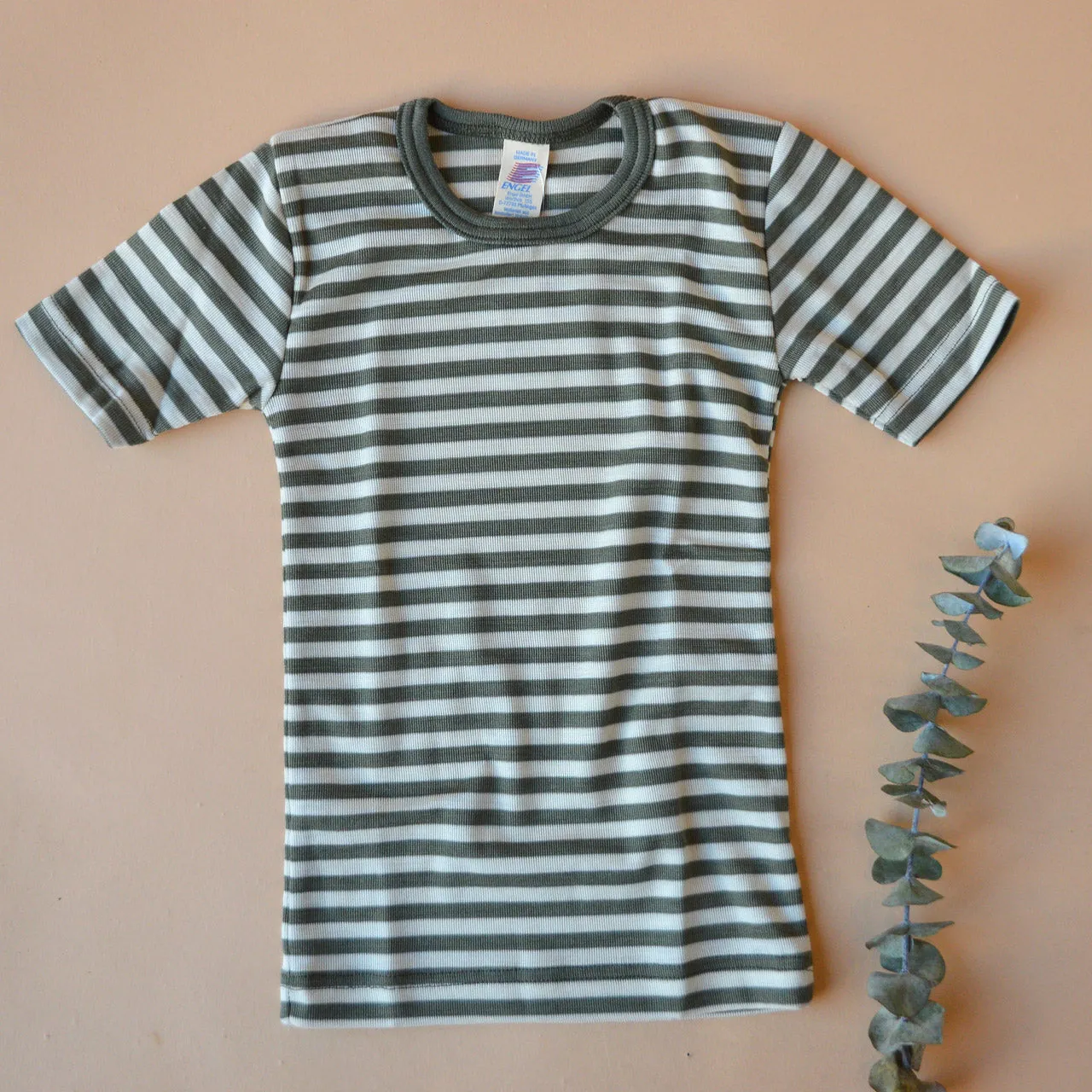 Child's Merino/Silk T-Shirt - Stripes (3-10y) *Limited Edition