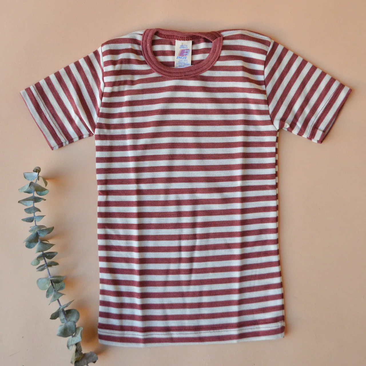 Child's Merino/Silk T-Shirt - Stripes (3-10y) *Limited Edition