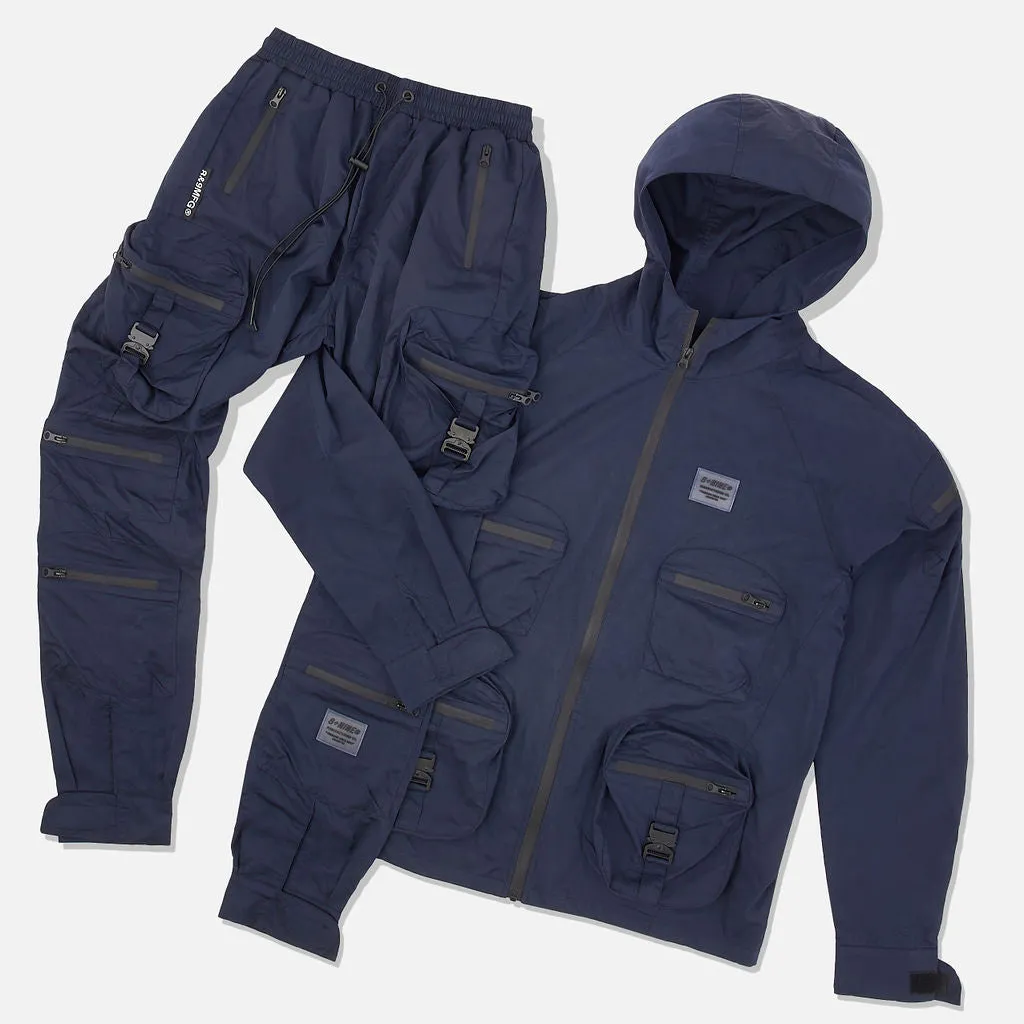 Combat Nylon Pant Iridescent Navy