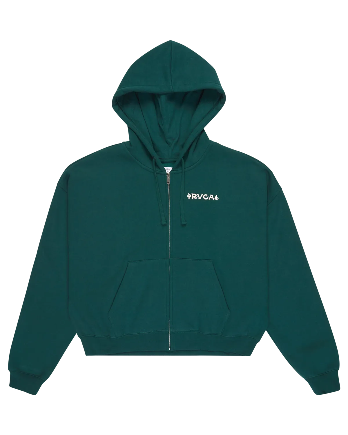 Court Zip Hoodie in Pineneedle