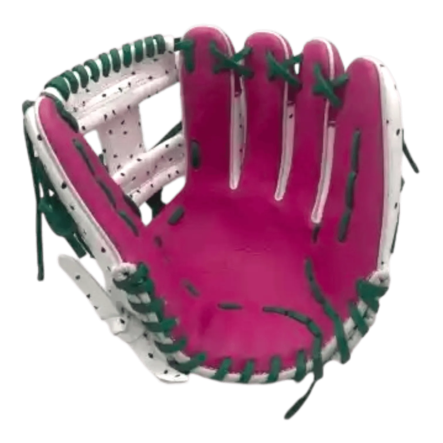 Custom Ballgloves 11.5” Watermelon Baseball Glove I-Web Infield