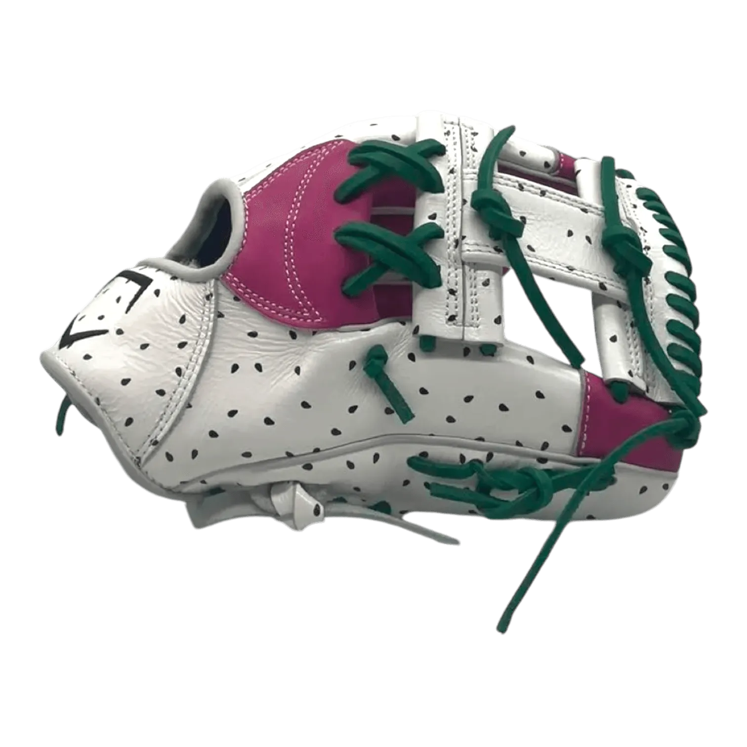 Custom Ballgloves 11.5” Watermelon Baseball Glove I-Web Infield