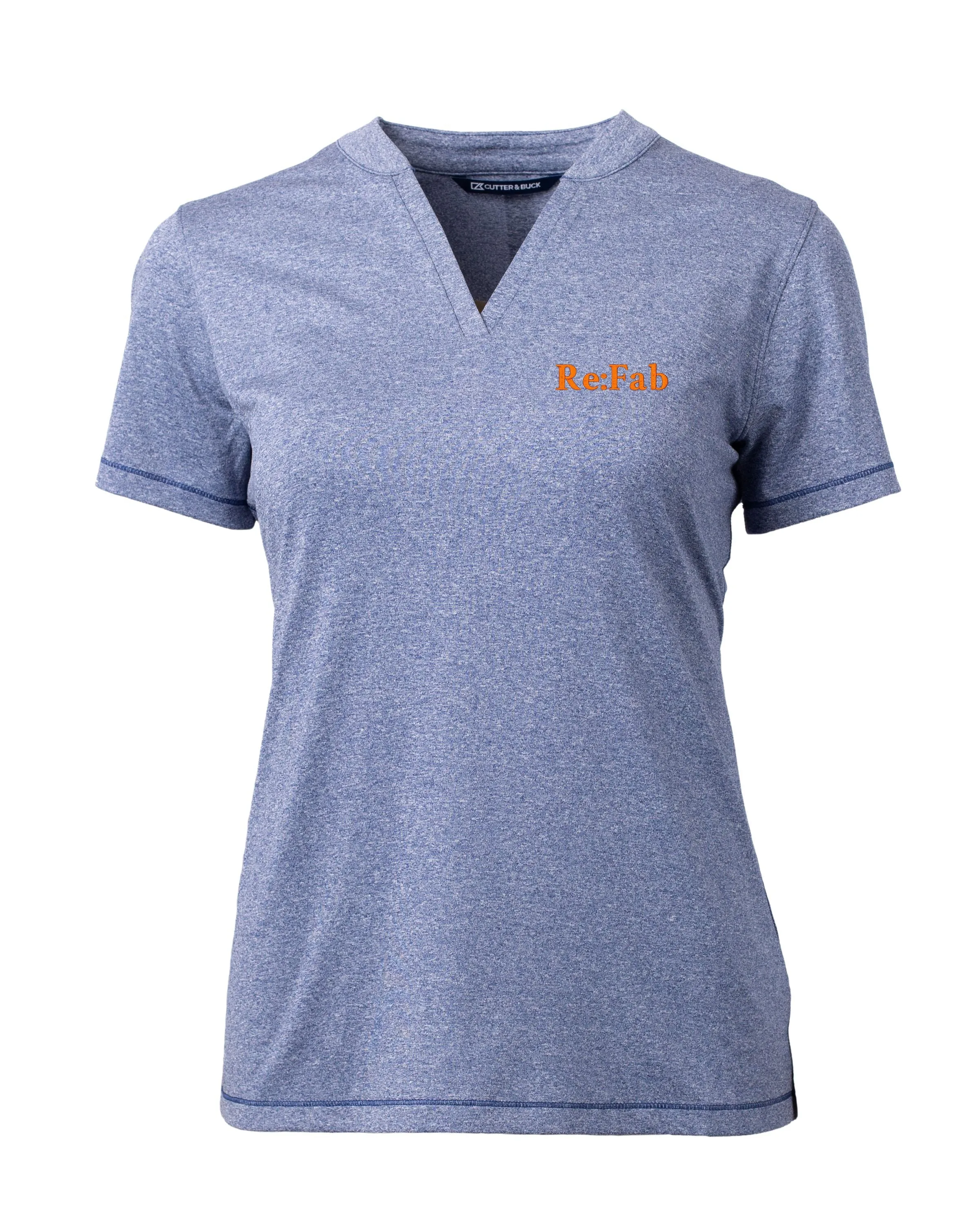 Cutter & Buck Forge Heathered Stretch Ladies Blade Top