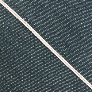 Deep Blue Cotton Japanese Selvedge Slub Denim Fabric