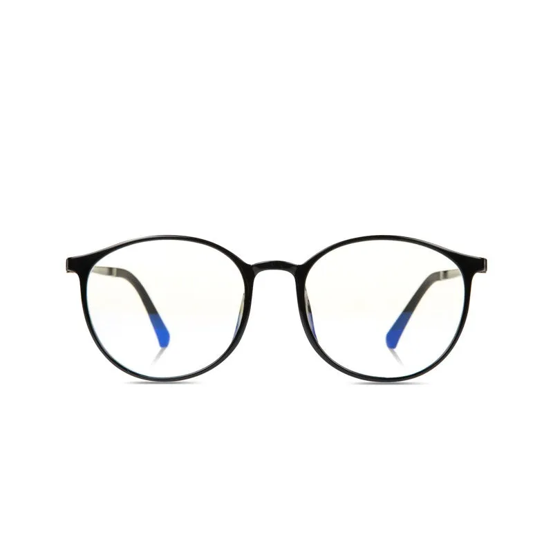 DUCO Blue Light Blocking Glasses Computer Round Eyeglasses Frame Non prescription Glasses 5211