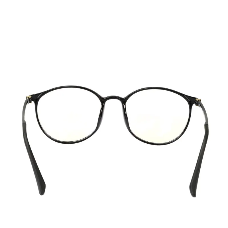 DUCO Blue Light Blocking Glasses Computer Round Eyeglasses Frame Non prescription Glasses 5211