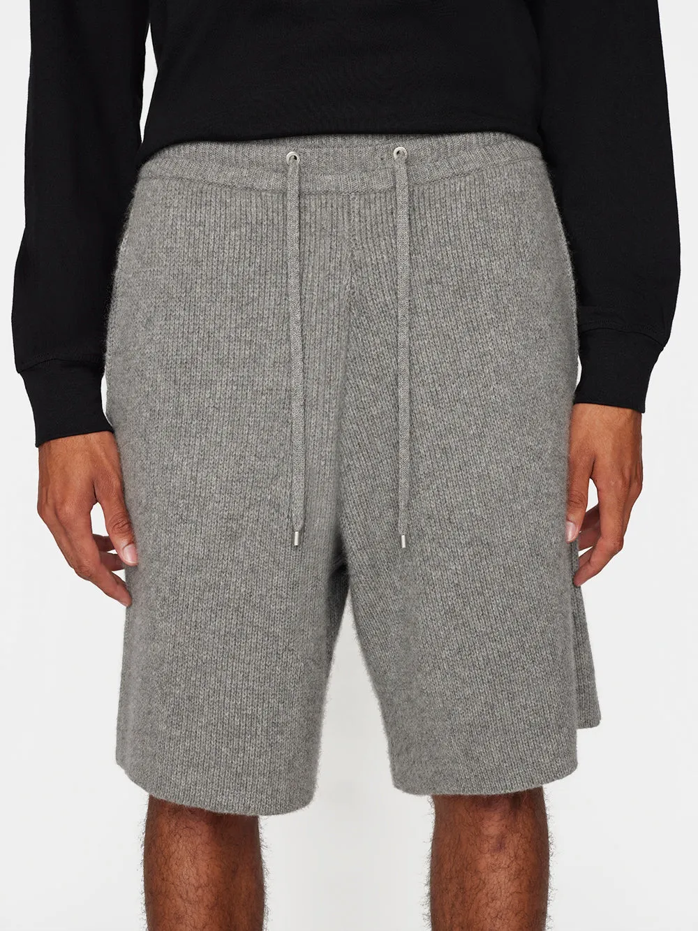 Heavyweight Cashmere Short -- Warm Grey