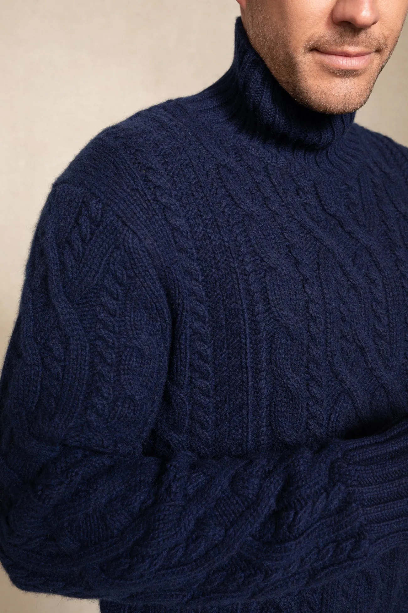 HENRY TURTLENECK CASHMERE SWEATER