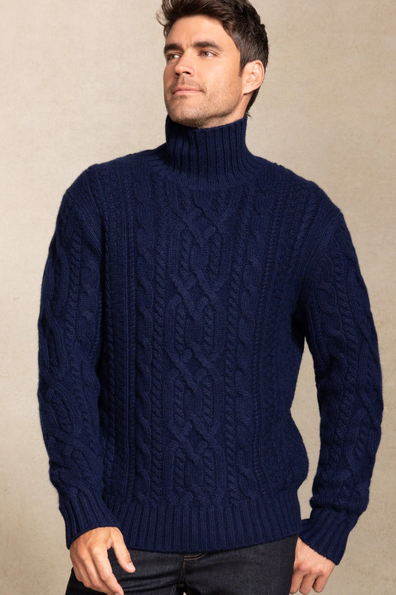 HENRY TURTLENECK CASHMERE SWEATER