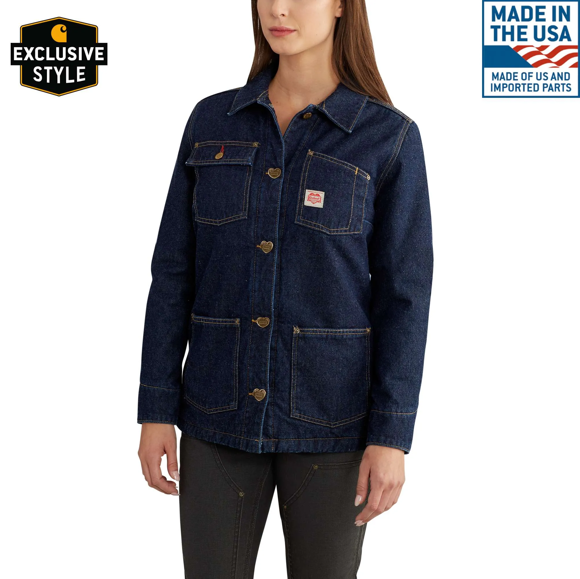 Heritage Denim Chore Coat