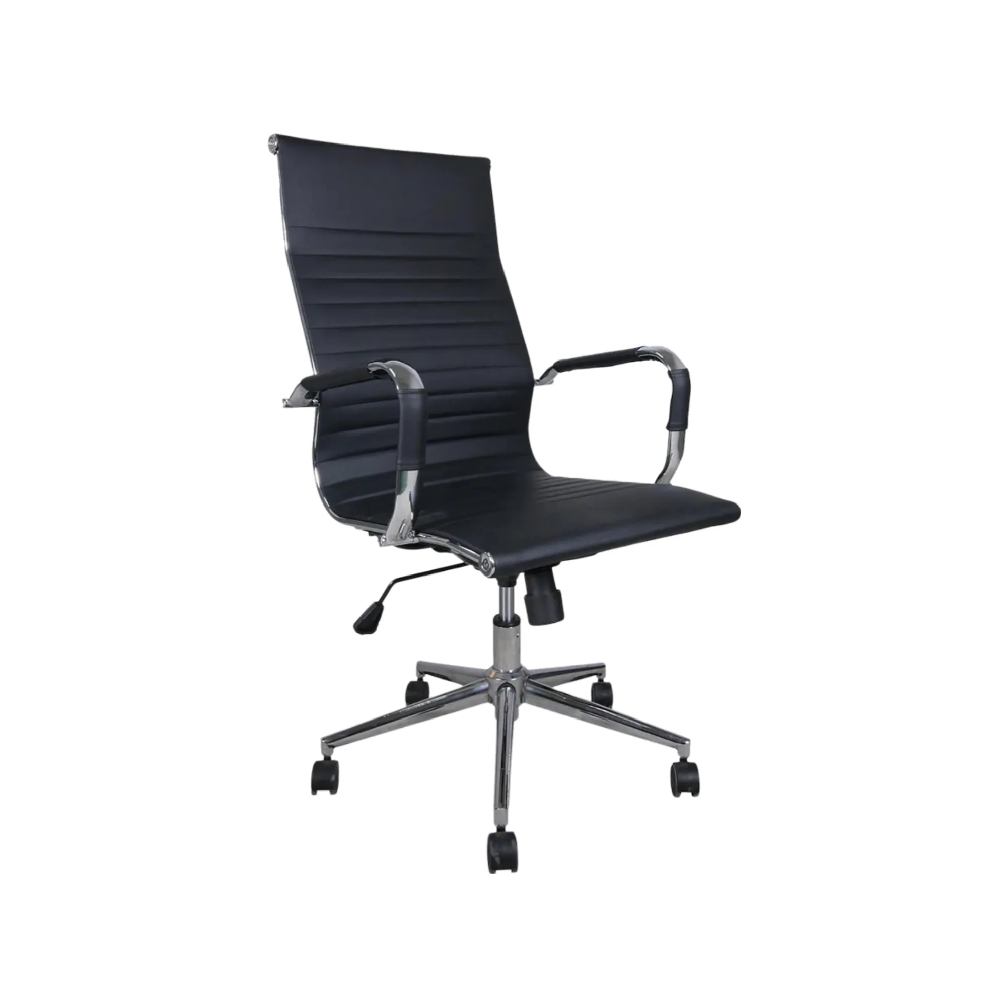 High-Back Swivel Comfortable and Breathable PU Leather Office Chair