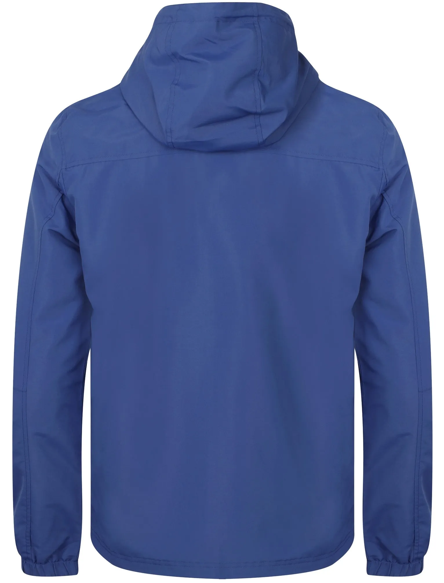 Hull Hooded Windbreaker Jacket In Blue - Tokyo Laundry