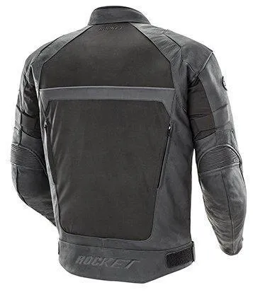 Joe Rocket Syndicate Men's Black Leather/Textile Jacket