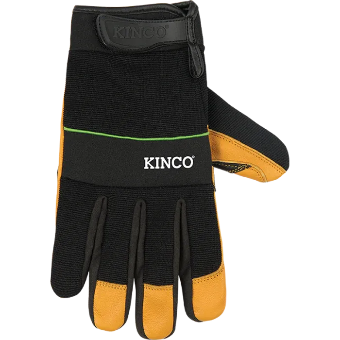 Kinco Pro™ Premium Grain Goatskin & Synthetic Hybrid with Pull-Strap (Large)