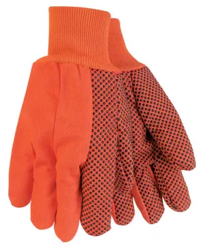 MCR Safety Orange - Double Palm, Dot, Knit Wrist