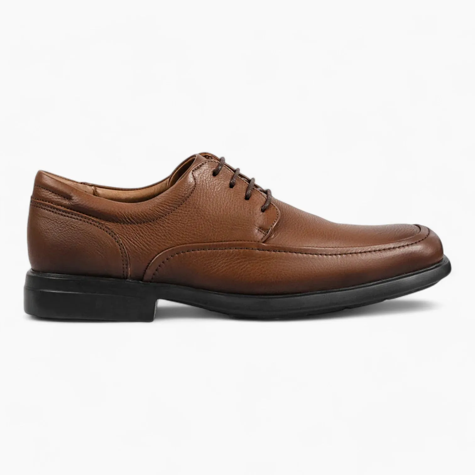 Men's Brown Leather Formal Shoes by Anatomic&Co – Sabino Lace-Up