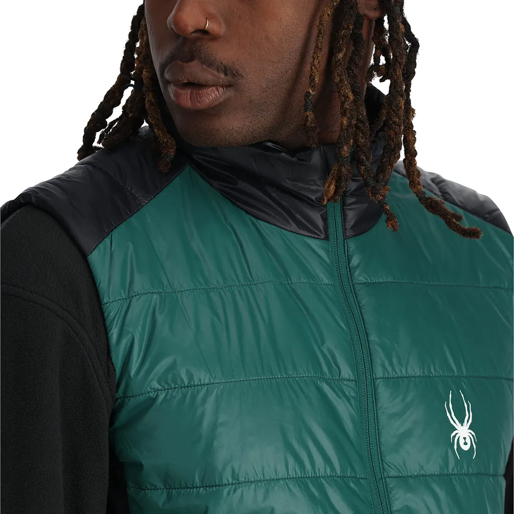 Mens Glissade Vest - Cypress Green