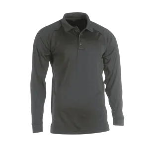 Men's Long Sleeve Performance Polo | TDU Green