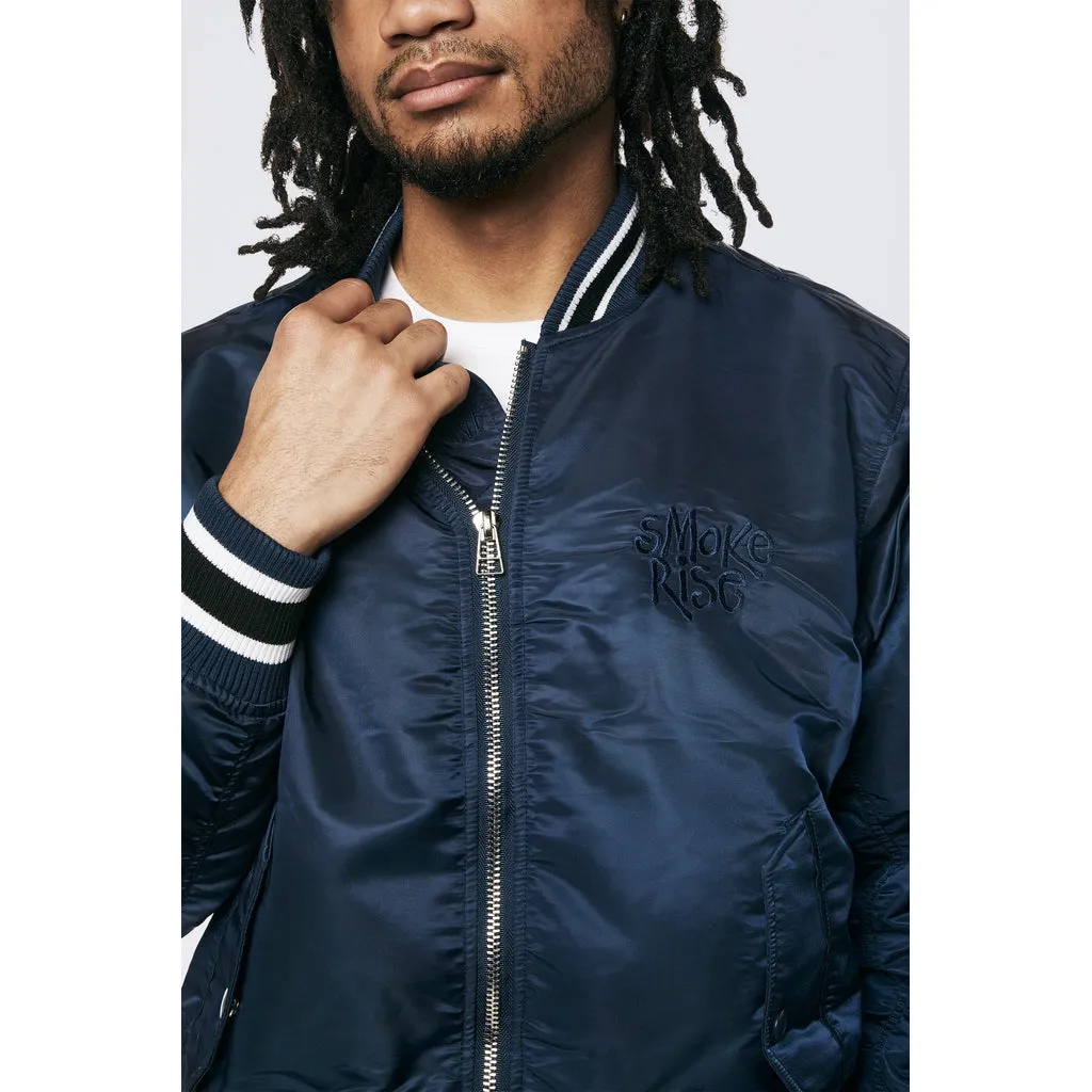 Men's MA1 Bomber Jacket Navy - Online Exclusive