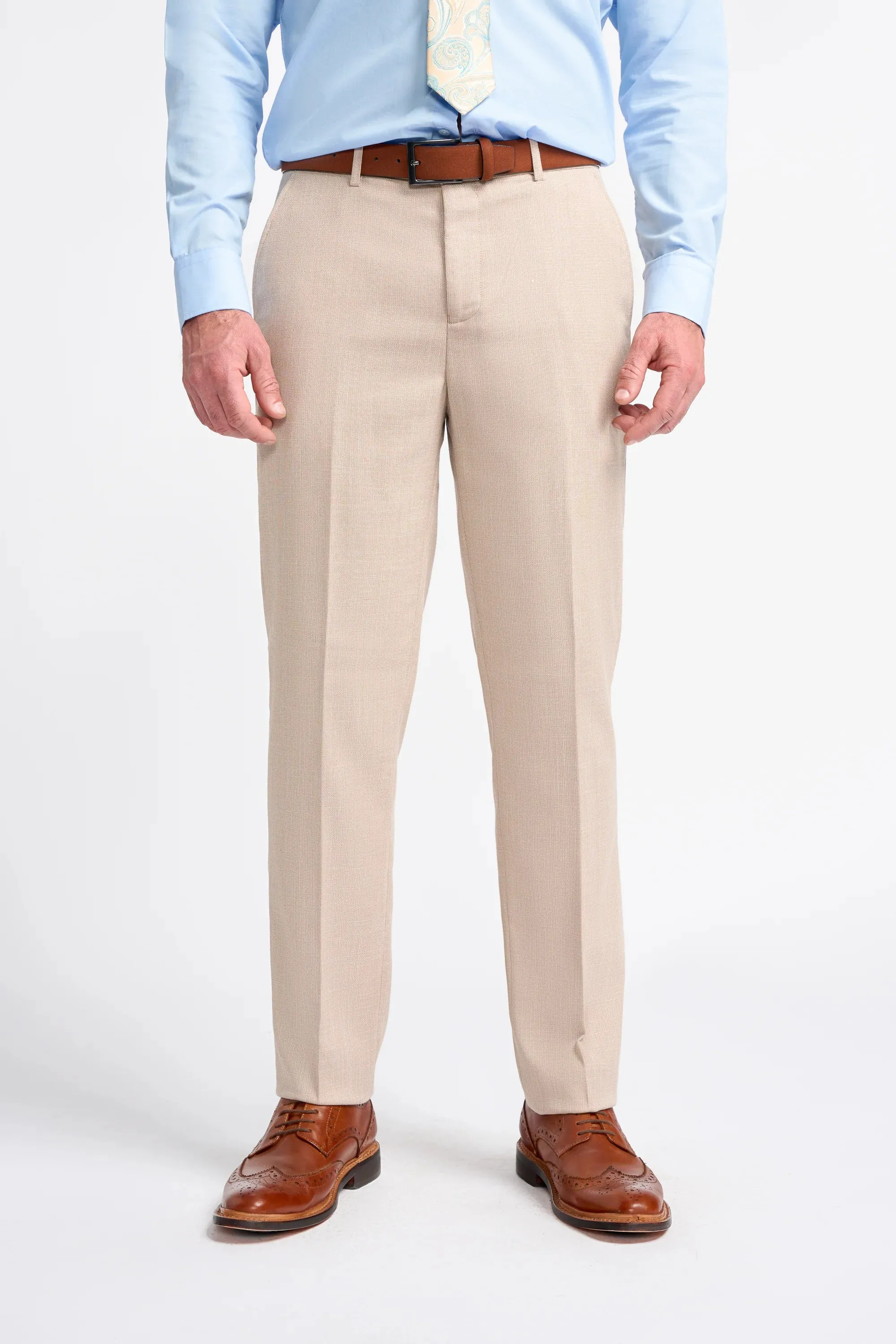 Miami Beige Three Piece Suit