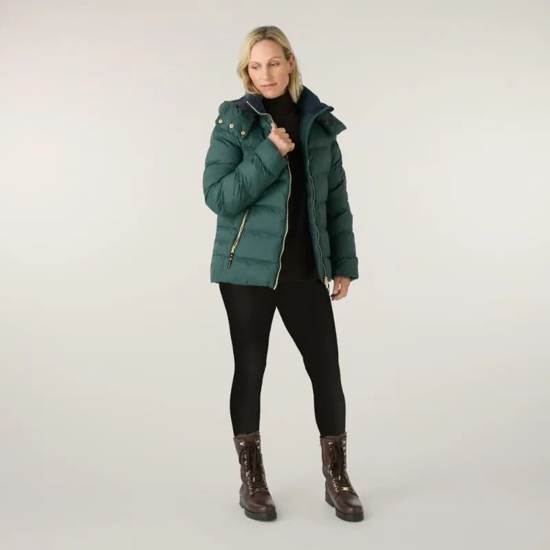 Musto x Fairfax & Favor Odyssey Pertex Primaloft Ladies Jacket - Darkest Spruce