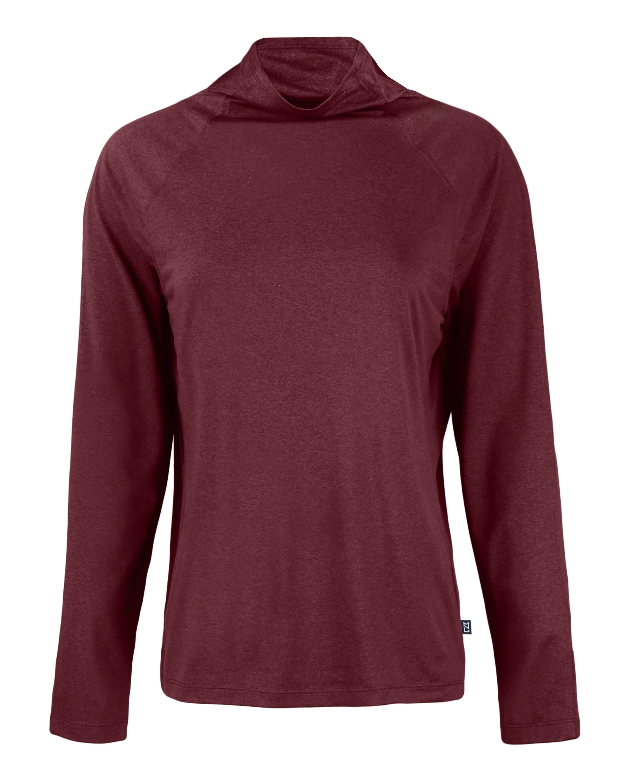 OUTLET-Cutter & Buck Coastline Epic Comfort Eco Recycled Ladies Funnel Neck