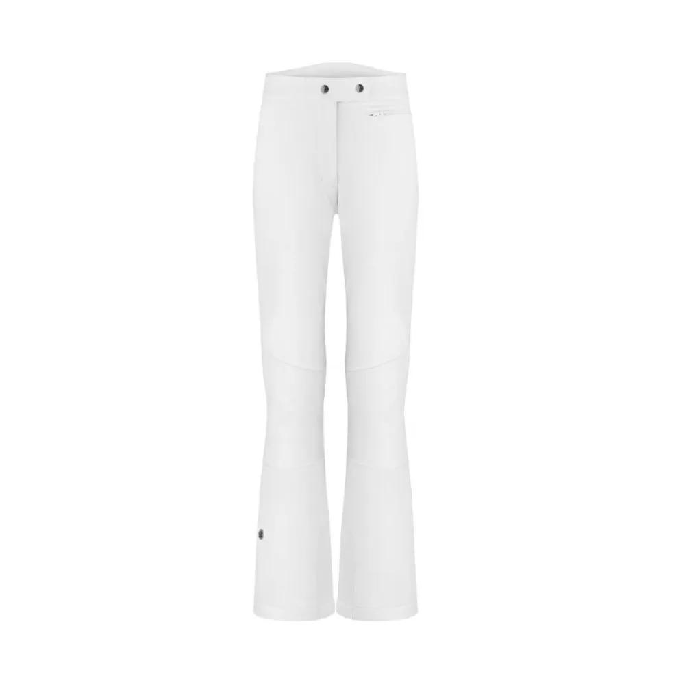 Poivre Blanc Womens Stretch Ski Pants - White