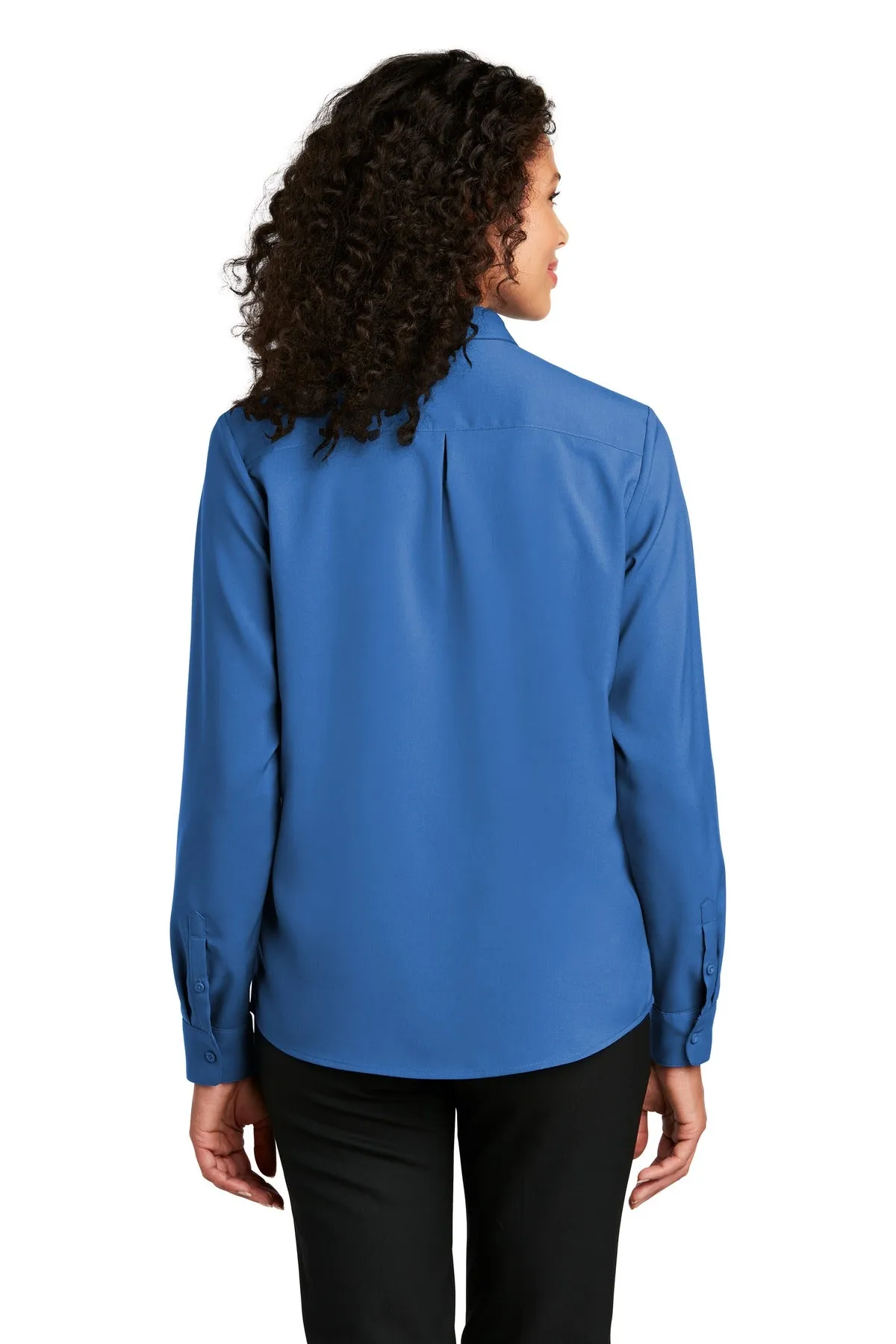 Port Authority Ladies Long Sleeve Performance Staff Shirt LW401