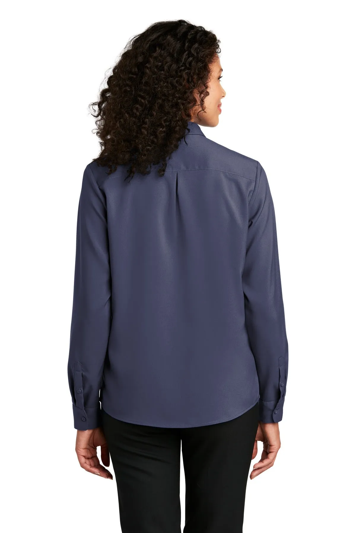 Port Authority Ladies Long Sleeve Performance Staff Shirt LW401