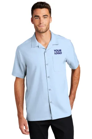 Port Authority Short Sleeve Performance Custom Shirts, Cloud Blue