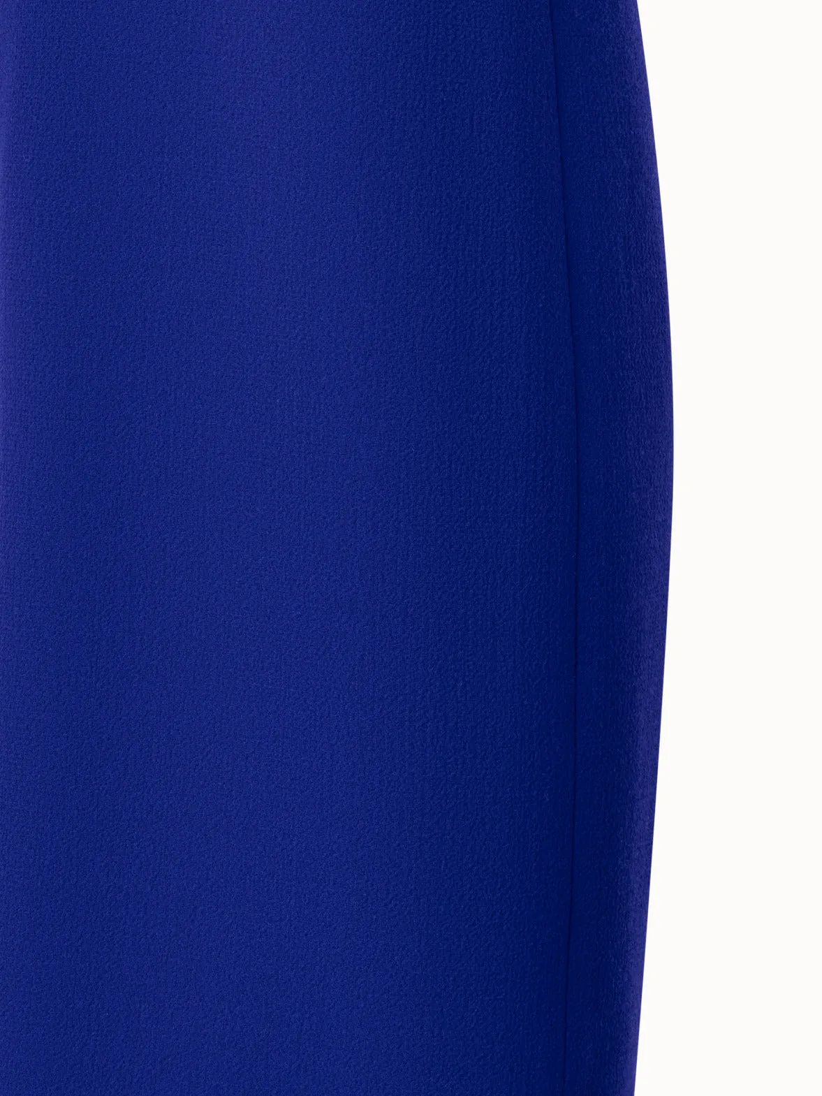 Sheath Dress in Wool Crêpe Double-Face