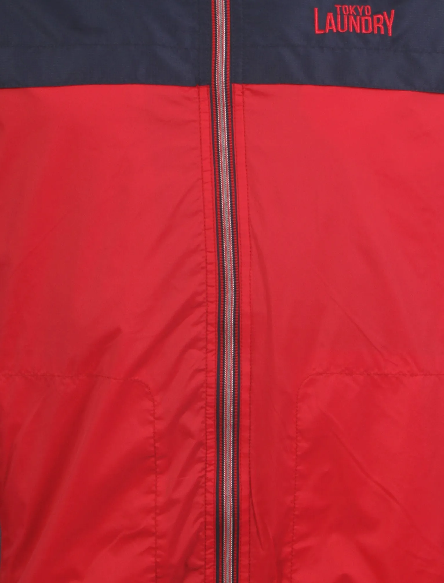 Tokyo Laundry Corsica red rain jacket