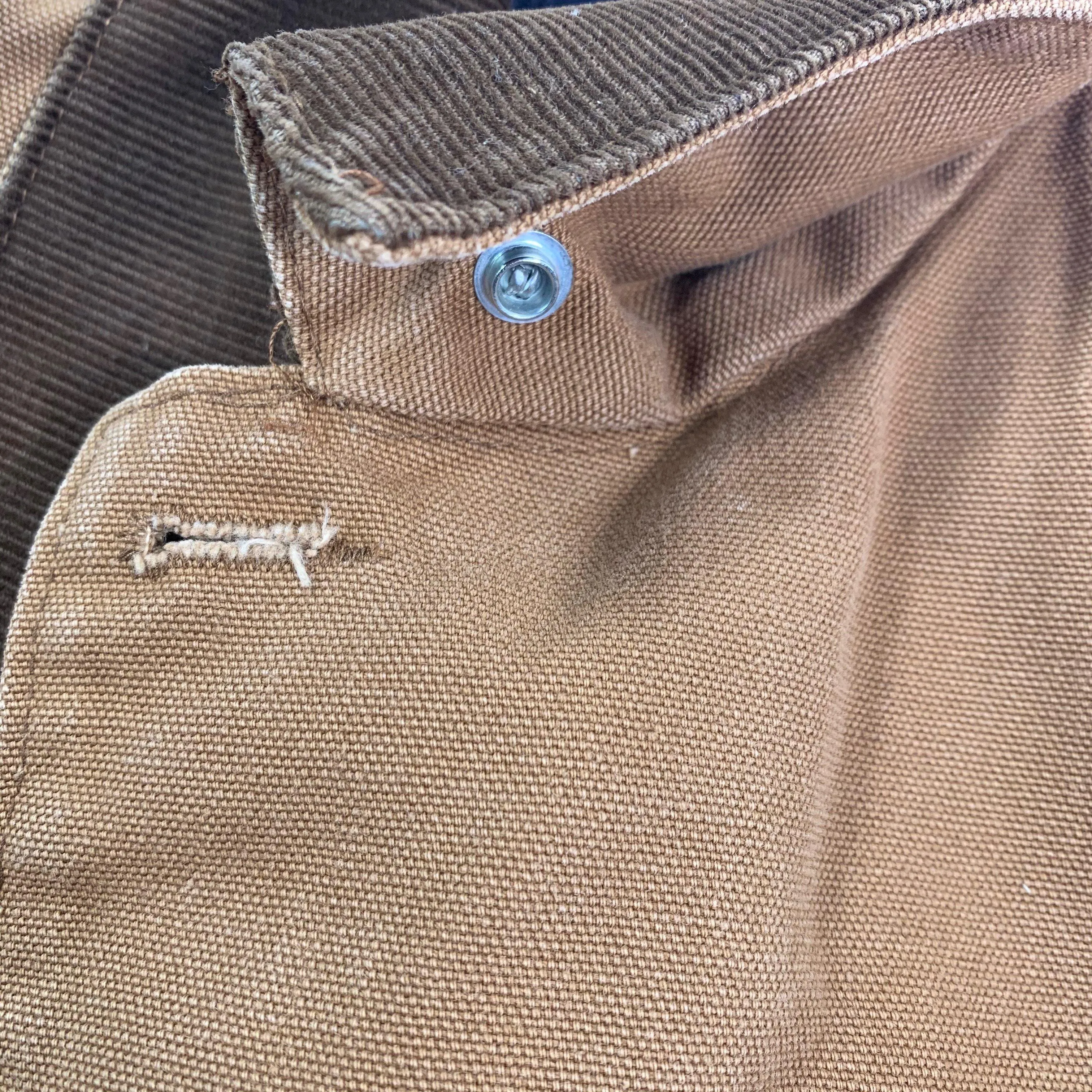 Vintage Carhartt "Blanket Lined" Canvas Chore Jacket