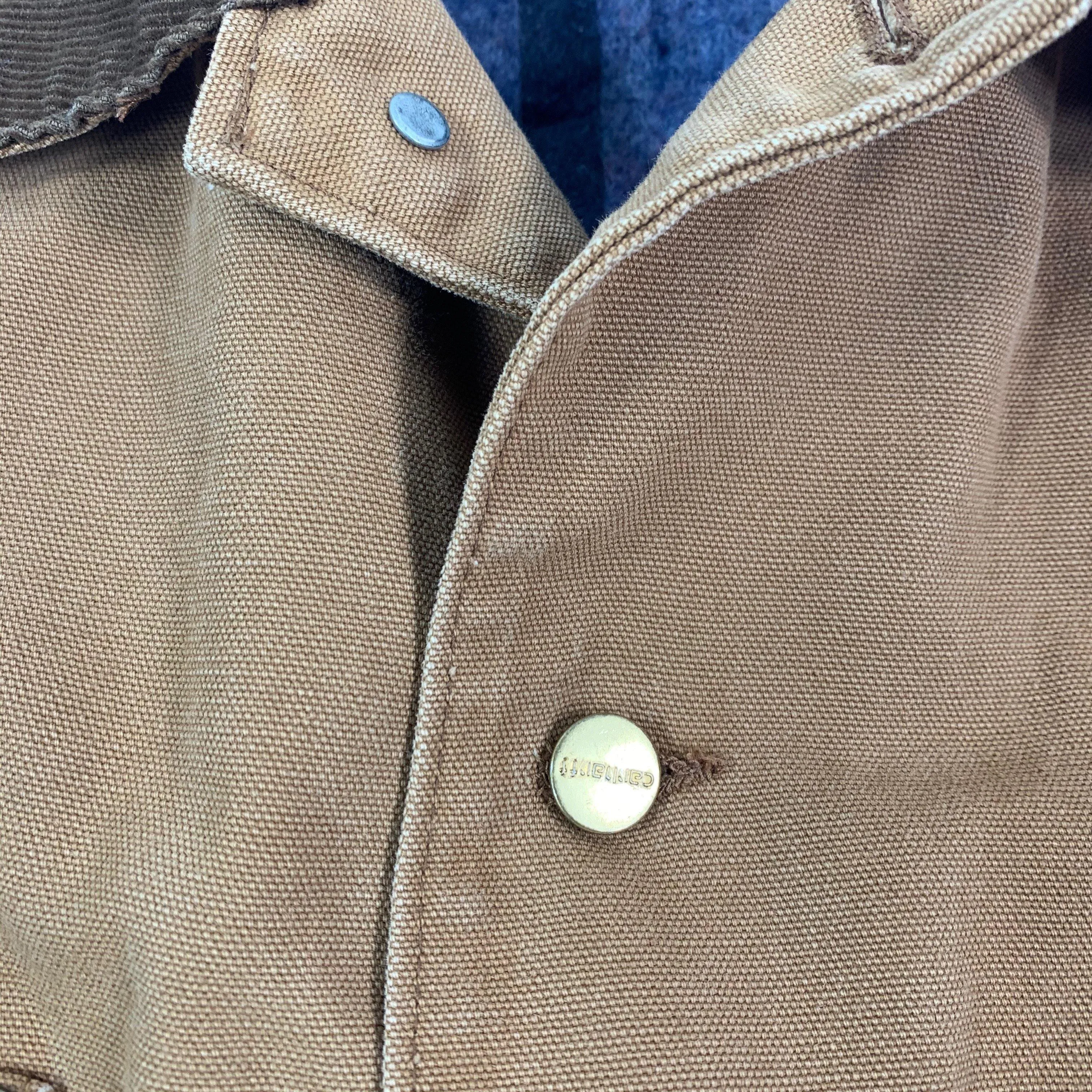 Vintage Carhartt "Blanket Lined" Canvas Chore Jacket