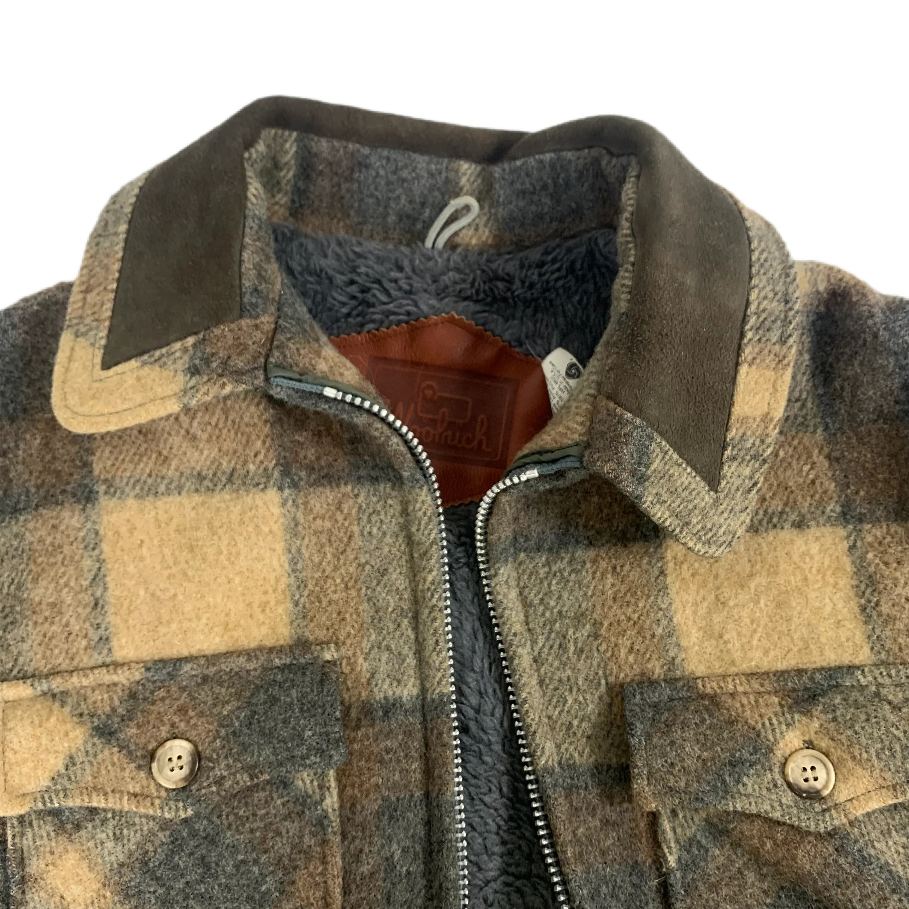 Vintage Woolrich "Pile-Lined" Heavy Wool Hunting Jacket