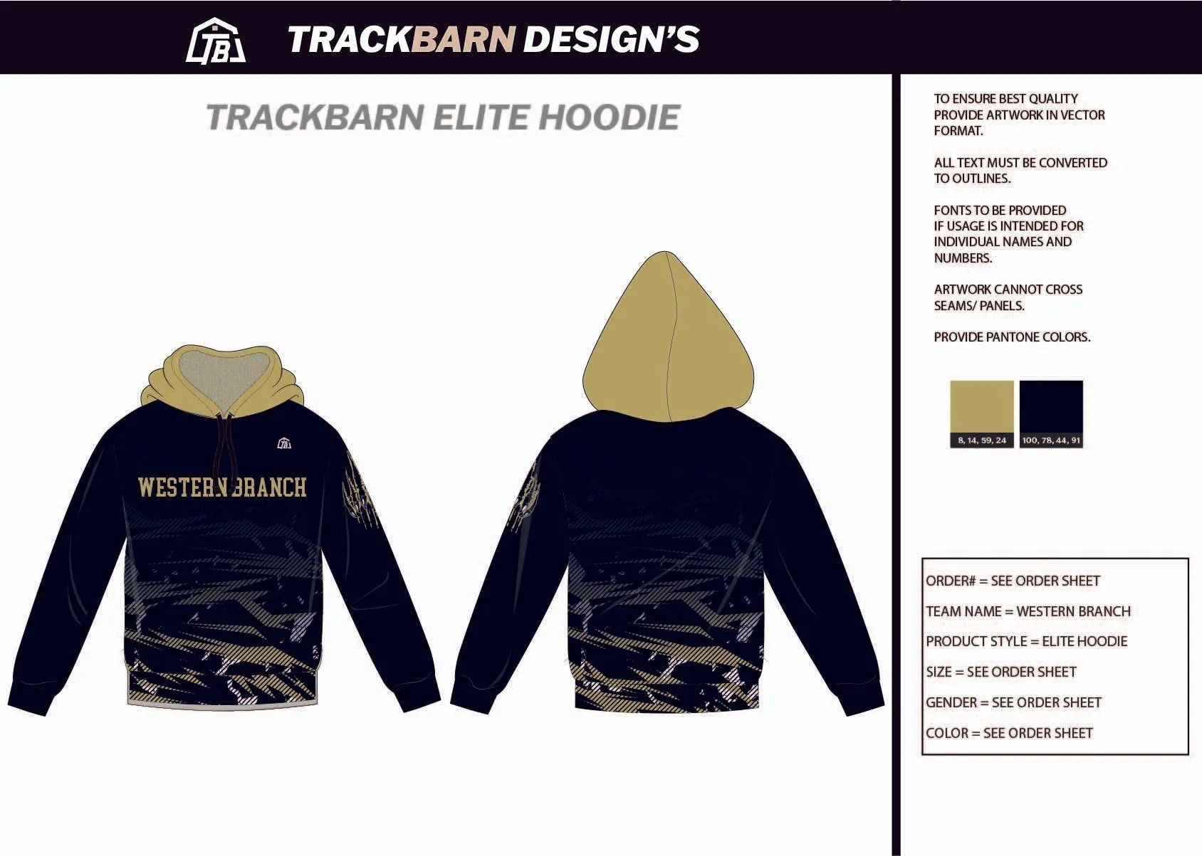 Western-Branch- Youth Pullover Hoodie