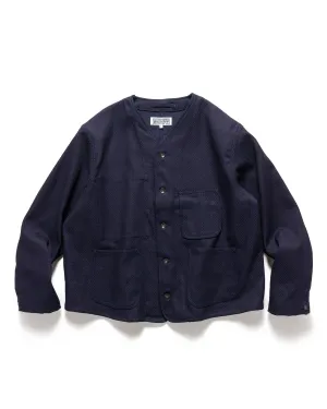 WORKADAY Engineer Short Jacket Dark Navy Cotton Heavy Base